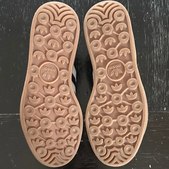 Adidas Gazelle Black with White Stripes Sneakers - Picture 4 of 4